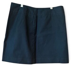 Banana Republic Black A-Line Mini Skirt Size 8 Stretch Y2K Preppy